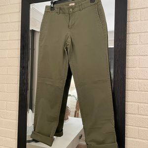J Crew High Rise Chinos